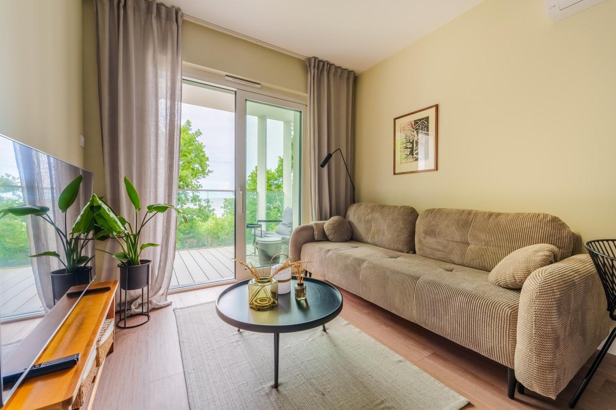 Apartament Z Widokiem Na Morze 120 By Perlowa Przystan Rent Sianozety Exterior foto